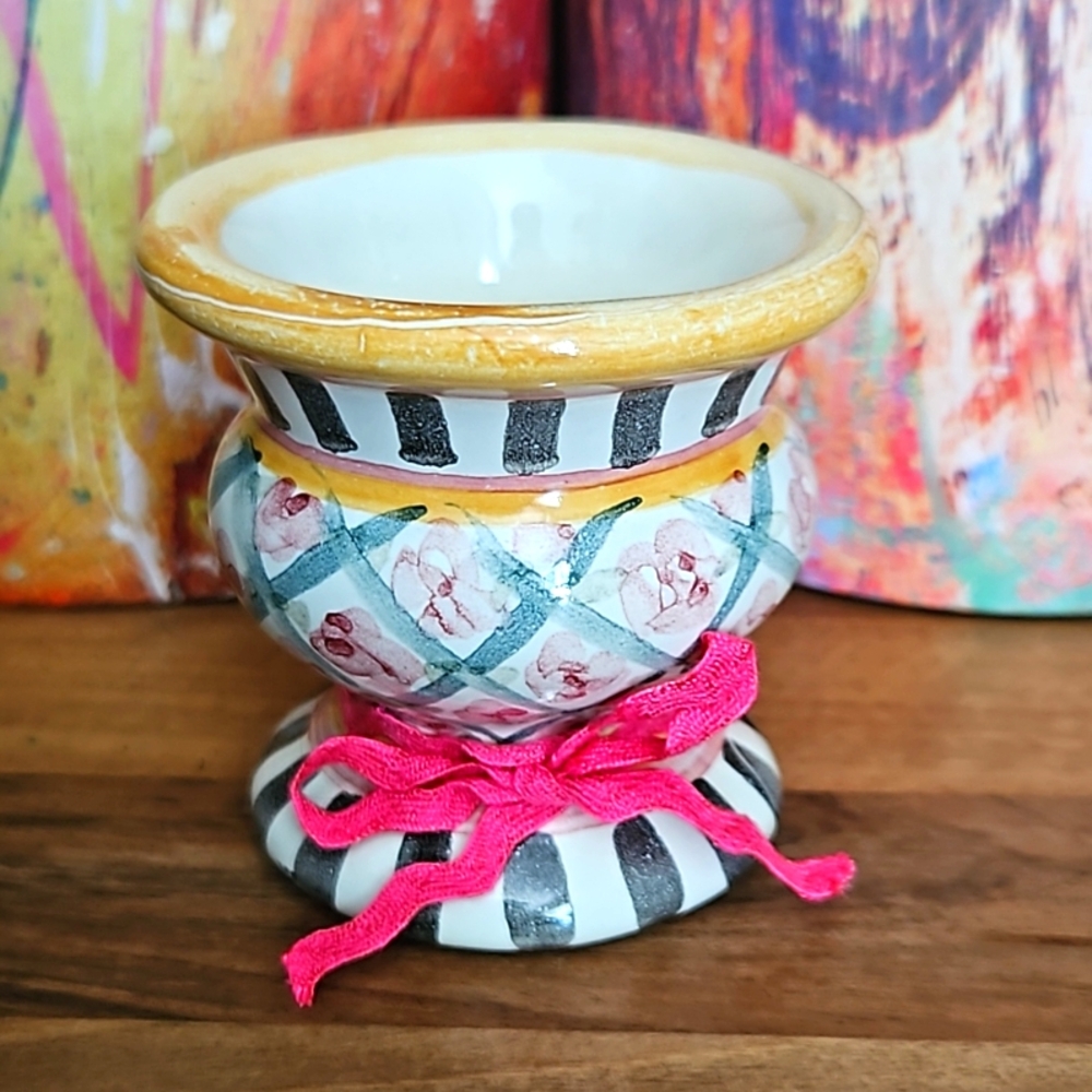 MKC Tea Light Holder. Prive Firm! Taylor Pattern, Dated 2005 🌸
